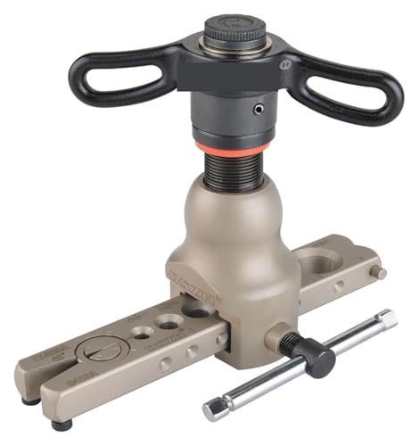 CUDTAPI Herramienta de abocardado con trinquete for Tubos de Cobre con Desplazamiento de 45 Grados(R808A)