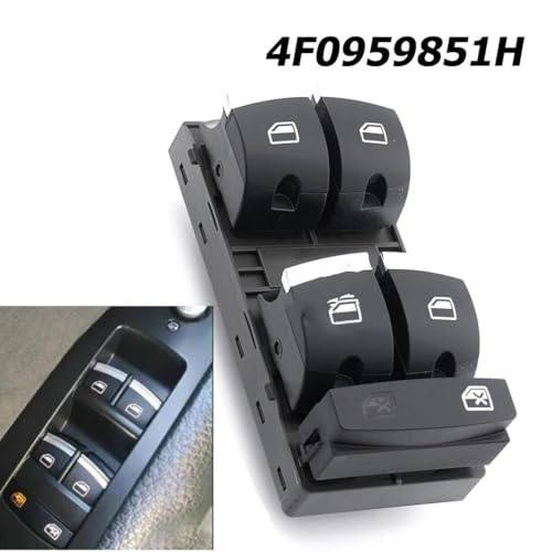 Bouton de commande lève-vitre Audi réparer vitre bloquée - 6