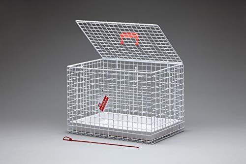 MDC Large Pet Carrier for Travel – Top Opening Pet Crate for Kittens, Cats & Small Dogs – Spacious Mesh Pet Travel Basket – Ideal for Vets, Car Journeys & Catteries – Easy Clean Base - Image 4