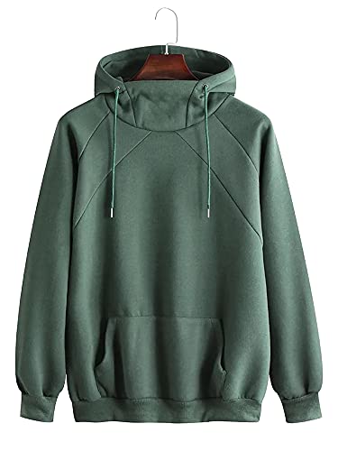Sweat à capuche pour hommes contre le froid glacial doublé velours isolant