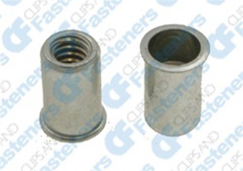 100 10-24 U.S.S. Thin Sheet Steel Nutserts
