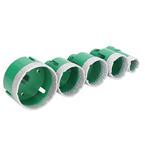 Set de brocas de corona para mármol y cerámica 5 piezas miniatura 5