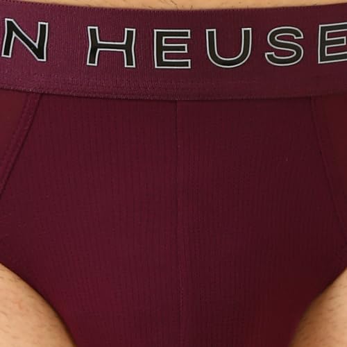 Image of Van Heusen Men's Brief Pack of 1 | Air Series | Lightest Underwear | Mesh Fabric | Breathable Active Brief | Moisture-Wicking & Sweat Absorbent | No Ride-Up Fit | Gym, Sports & Activewear Underwear | Style 40047