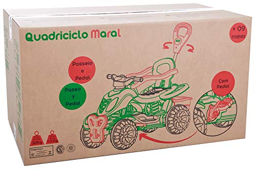 Spider Quadriciclo Com Haste - Maral 3113