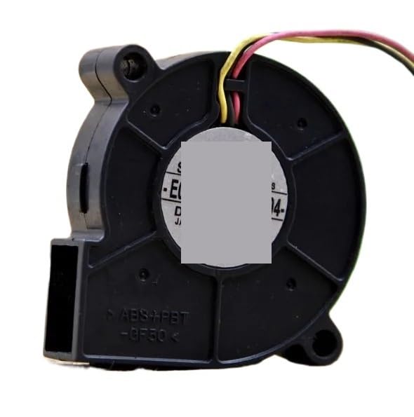 Ventilador soplador 5015 E0515H24B8ASA64 de 24V y 3 cables con doble bola