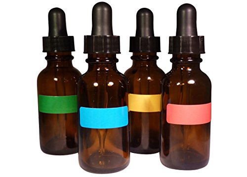 Rectangular Color Coding Labels 1 3/8 Inch By 1/2 Inch Assorted Colors Coding Stickers 6 Colors: Blue, Purple, Green, Orange, Red And Yellow - Rectangle Labels - Classic Colors Semi-Gloss 750 Pack #TOP3