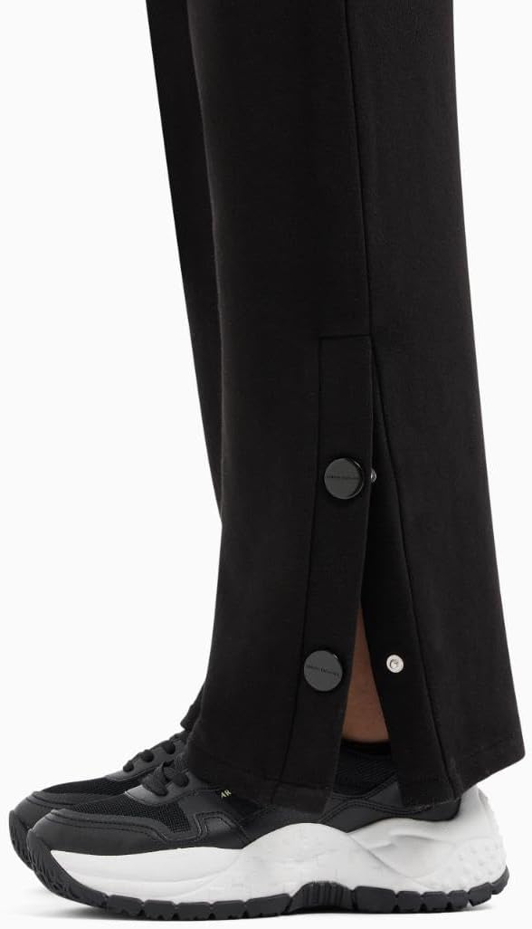 Armani Exchange Womens Drawstring Limited Edition Mixmag Jersey Casual Pants - Image 3