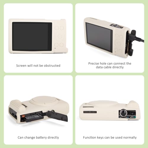 Funda de silicona para cámara Canon ELPH 360 HS/IXY 650 miniatura 3