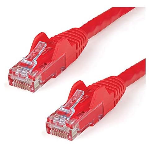 Cable de Red StarTech.com Cat6 UTP Ethernet Gigabit RJ45 0,5m Rojo Cover