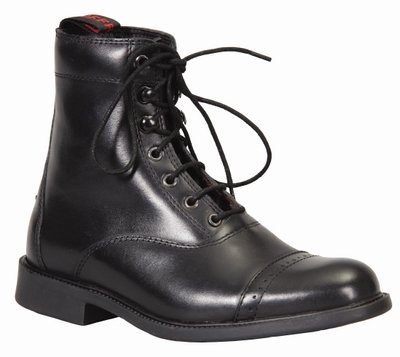 TuffRider Kid's Baroque Lace Up Laced Paddock Boots