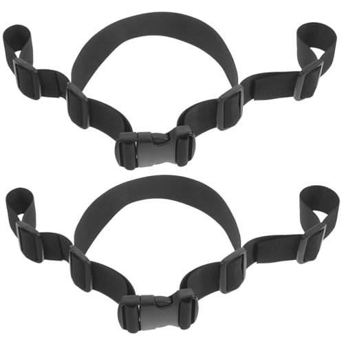 BESPORTBLE 2Pcs Adjustable High Chair Straps Replacement Safe Comfortable Chair Belt for Stroller Made of Durable Suitable for Various Seats and Pushchairs
