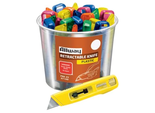 Utilty Knif Plst Bulk