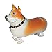 VOULOIR Walking Animal Balloons Corgi Dog Balloon Air Walkers, Kids Farm Animal Theme Birthday Party Supplies Birthday Decorations