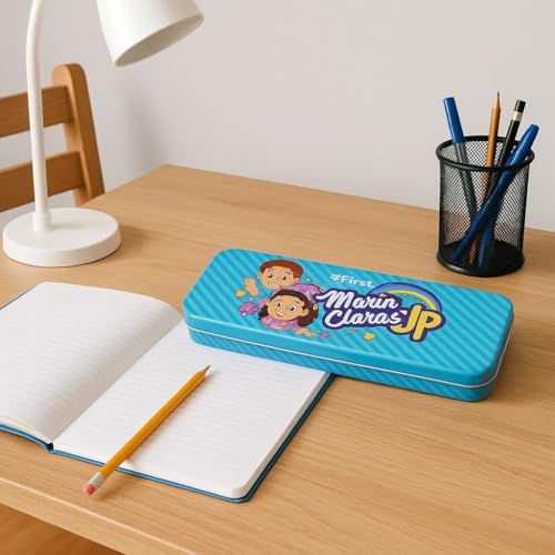 Kit Escolar Maria Clara Estojo Lápis Caneta Infantil Menina Menino Criança Colorir Desenha Pintar