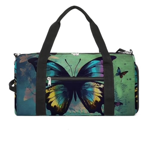 Sac de sport artistique papillon pour vos séances de fitness et vos voyages de week-end