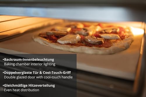 Miniatura 6 de Unold 68816 Machine Et Four À Pizzas 1 Pizza S 1700 W Gris