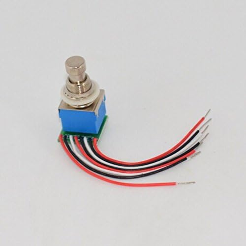 10PCS 3PDT 9PIN Effects Pedal Stomp Foot Switch 3pdt Latching PCB Foot Switch