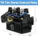 Boat Power Tilt Trim Relay 3 Pin 61A-81950-01-00 Compatible with Yama-ha 4 Stroke Engine F25HP 40HP 50HP 60HP 75HP 90HP 150HP 225HP 250HP 61A-81950-00-00