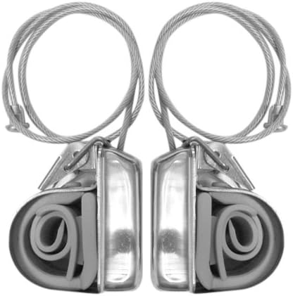 WEMA USA Rail Mount Rope/Fender Handy Hanger, 2 pcs