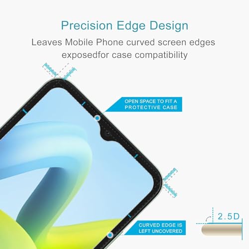 Image of DD SON Tempered Glass Screen Protector For POCO C51 with Easy Installation kit