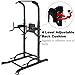 K KiNGKANG Power Tower with Cushion Adjustable Height Multi-Function Home Strength Training Fitness Workout Station, T056