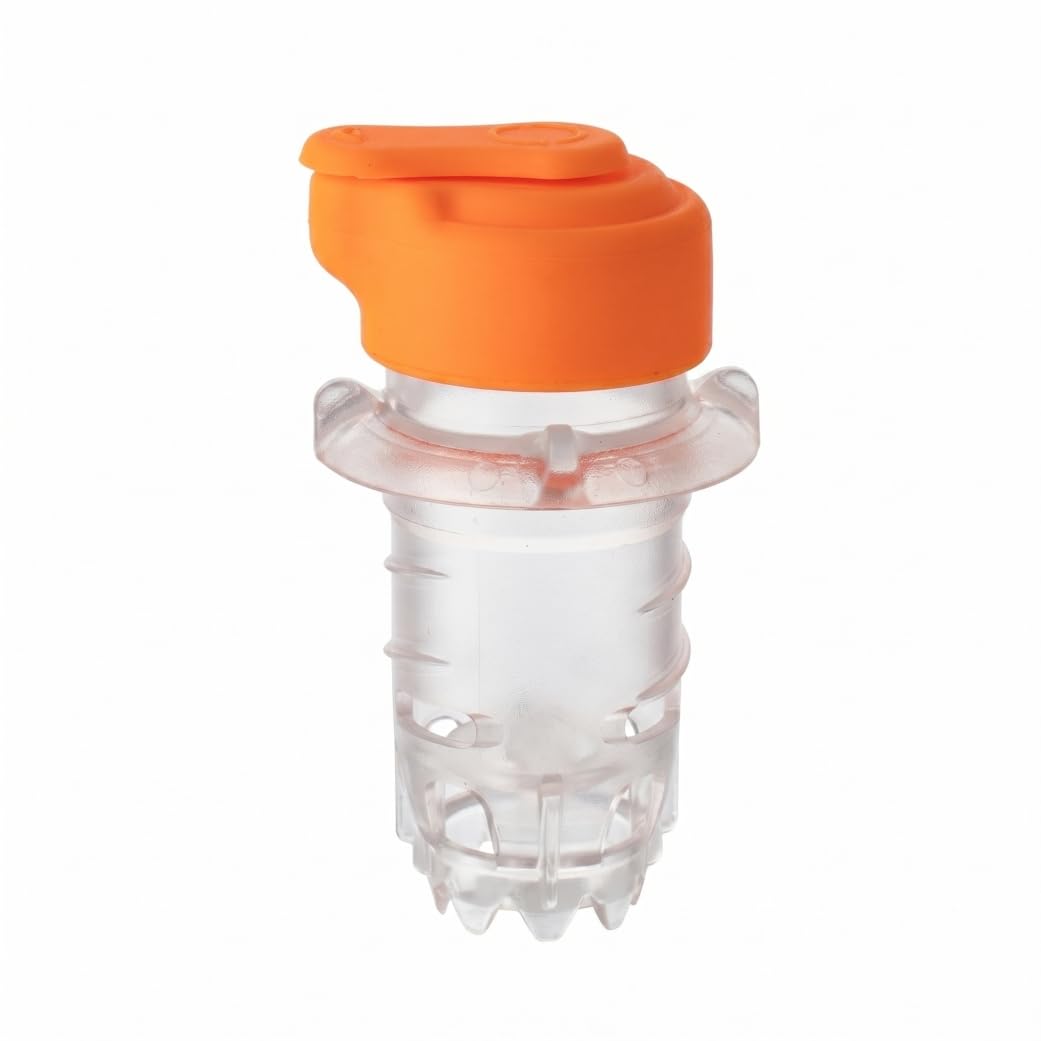 Ginwrek Lemon Squeezer Manual Lemon Juicer Squeezer, Efficient Manual Juicer, Shark-Tooth Pulp Crushing Design, Built-In Filter for Juice, Orange