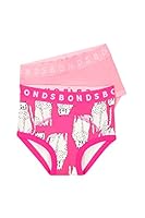 Bonds Baby Whoopsies Toilet Training Undies, Kitty Cat Pink (2 Pack), 3 (24-36 Months)