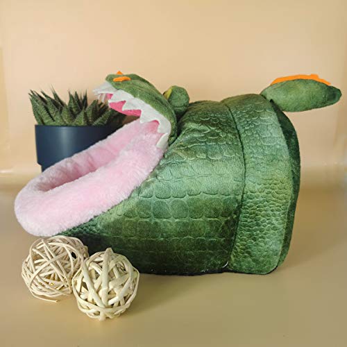 LEFTSTARER Hedgehog Guinea Pig Cage Bed Small pet Animals House Accessories, Guinea Pig Toys House Nest Hamster Supplies Habitat Ferret Rat - Thumbnail 4