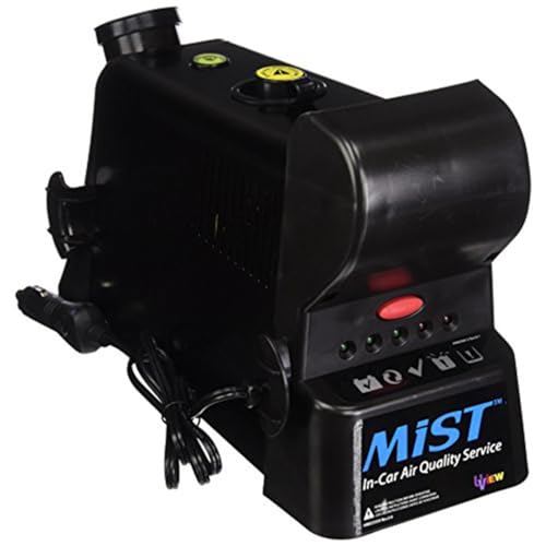 UView 590160 MIST II Ultrasonic Cleaning Unit for Enhancing Air Quality in Automotive HVAC Systems, Advanced Nanodroplet Delivery System, Automatic Shut-off, Portable, Compact, 12-Volt DC, Black by UView - Image 3