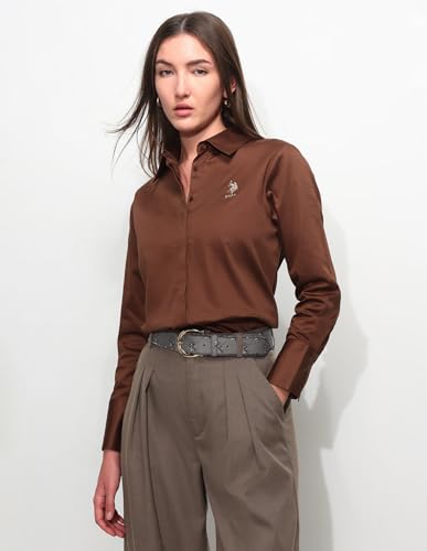 Image of Cotton Sateen Regular fit Shirt