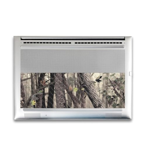 Image of Carbon Fiber Gaming Skin Compatible with HP Envy x360 16 inch (2023) - Tree Camo - Premium 3M Vinyl Protective Wrap Decal Cover - Easy to Apply | Crafted in The USA by MightySkins