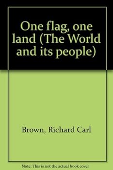 Hardcover One flag, one land (The World and its people) Book