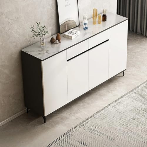 �T�C�h�{�[�h ��e�ʃX�g���[�W �嗝�� ���[�����o���t�� �L���r�l�b�g�̋r�̍������グ�� �����͂ȑω׏d �g�ݗ��Ă��ȒP �L�b�`���A���r���O���[���A�_�C�j���O���[���ɓK���Ă��܂� (�z���C�g-120*40*88cm)