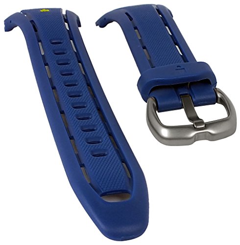 Miglior Smartwatch Triathlon Timex Ironman Sleek 150 ricambio Band | OROLOGIO BRACCIALE IN PLASTICA, blu per tw5 m0 0900