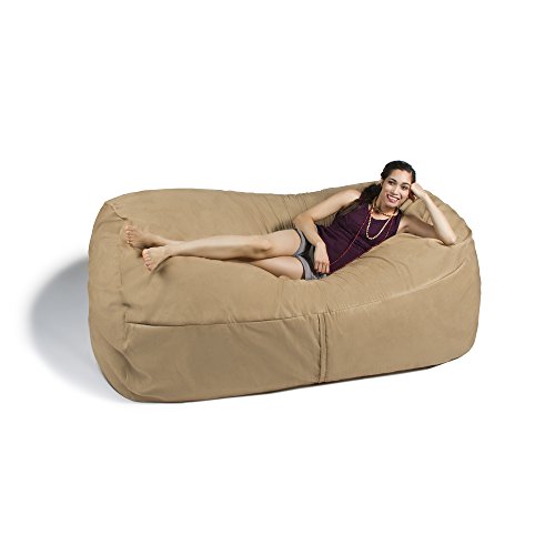 Jaxx Giant Bean Bag Lounger 7-Foot, Camel #TOP18