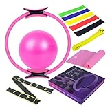 Pratique au transport : conçu avec un portable et des caractéristiques légères, cet ensemble d'anneaux de Pilates offre des exercices polyvalents pour tonifier et sculpter les muscles, ce qui le rend idéal pour la salle de sport à la maison ou l'entraînement en plein air