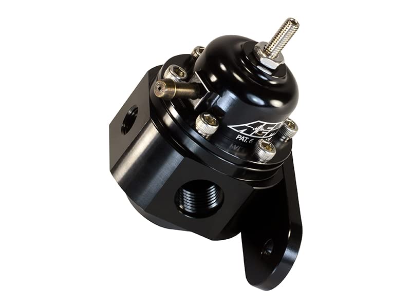 AEM 25-302BK Black High Volume Adjustable Fuel Pressure Regulator - Image 4