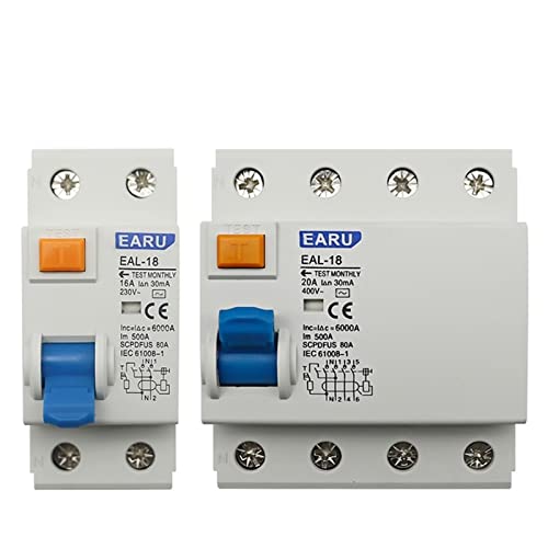 2P 4P 10/30/100/300mA ^Cv AC RCCB RCD ELCB dcdT[Lbgu[J[ u[J[SXCb`(4p 6a,10mA)