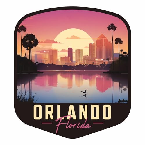 Imán Decorativo Recuerdo Orlando Florida 2 Pulgadas miniatura 1