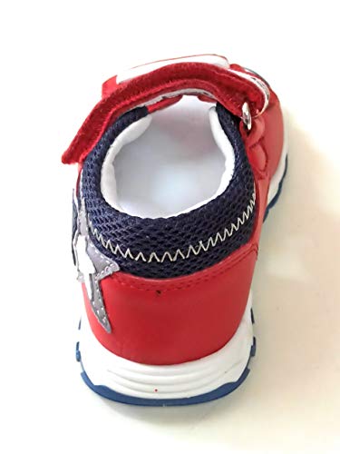 Balducci Sandali Primi Passi Bambino Rosso Blu