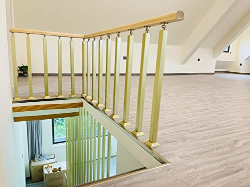 Poteaux de balustres pour plateforme d'escalier au sol : stabiliser une rampe instable