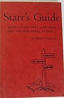 Starr's Guide to the John Muir Trail and the High Sierra Region B000H73USK Book Cover