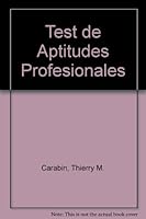 Test de Aptitudes Profesionales 8431517069 Book Cover