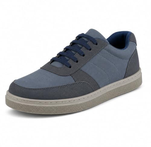 Image of Cruiser Men's Sneakers | Cushioned Insole Comfortable Shoes | Trendy & Stylish Modern Sneakers | Durable TPR Sole Casual Walking Footwear (2681)