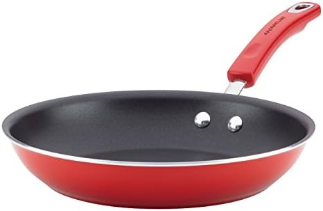 Rachael Ray Brights Nonstick Frying Pan / Fry Pan / Skillet - 11 Inch, Red