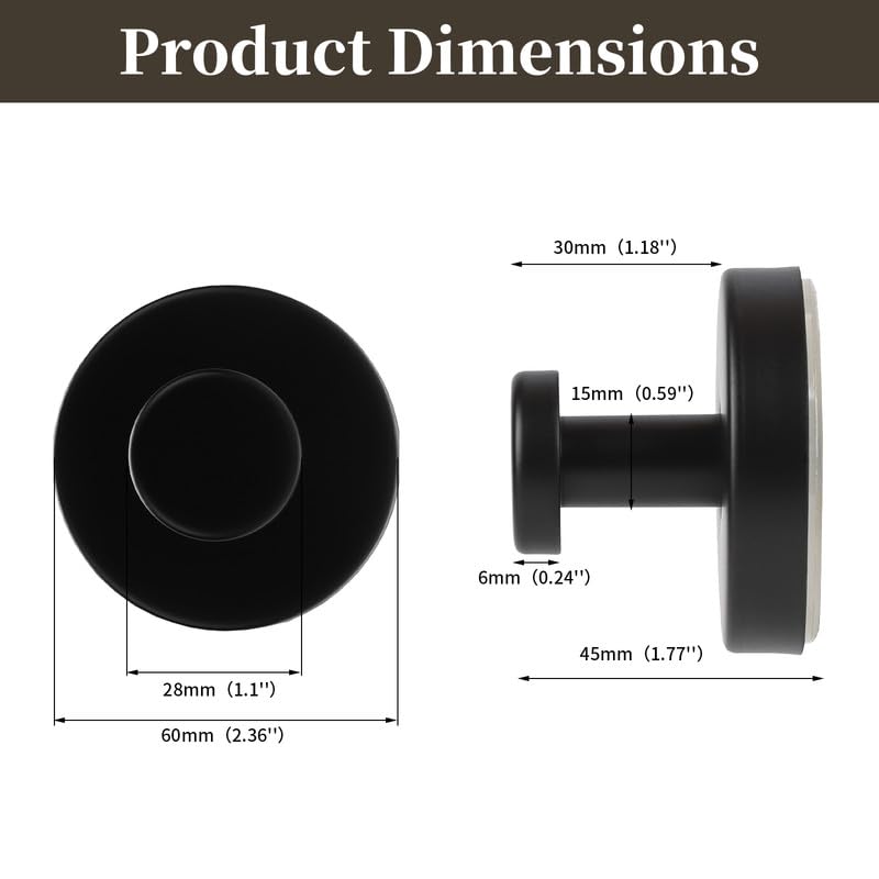 HZPZPP, 2pcs Black - Image 2