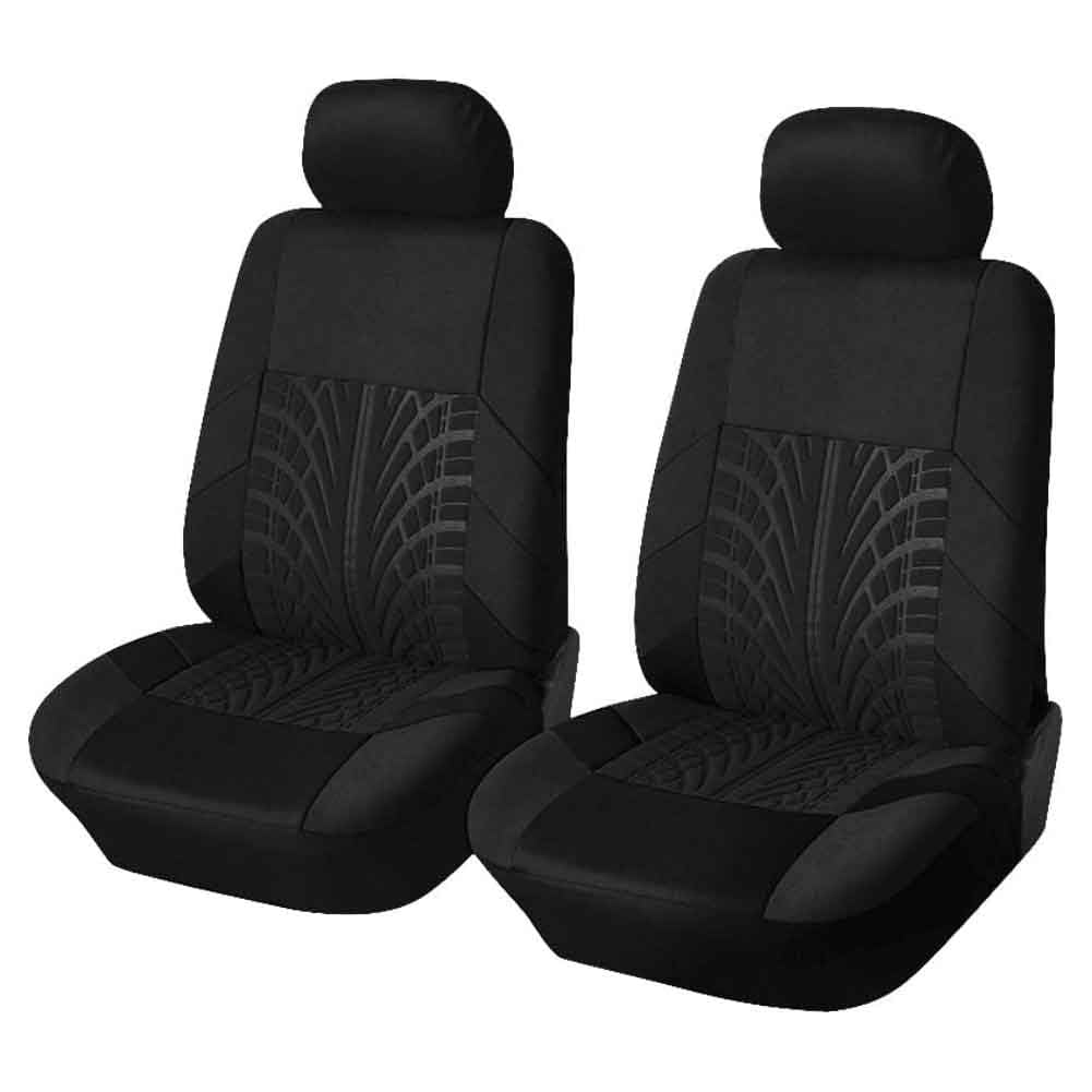 Housse de siège voiture Ford Fiesta 2002-2008 coussin avant noir antidérapant