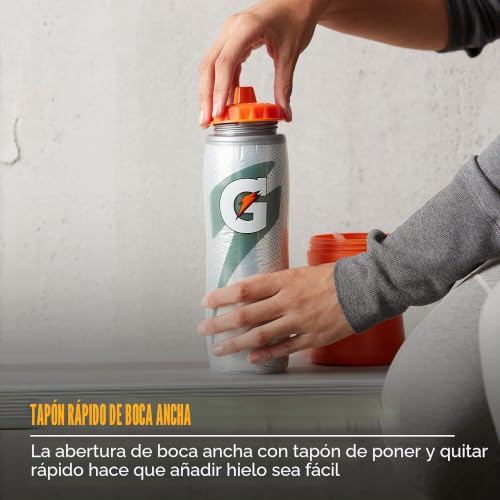 Botella Gatorade de 30 oz aislada: despídete del agua tibia en tus entrenamientos 7