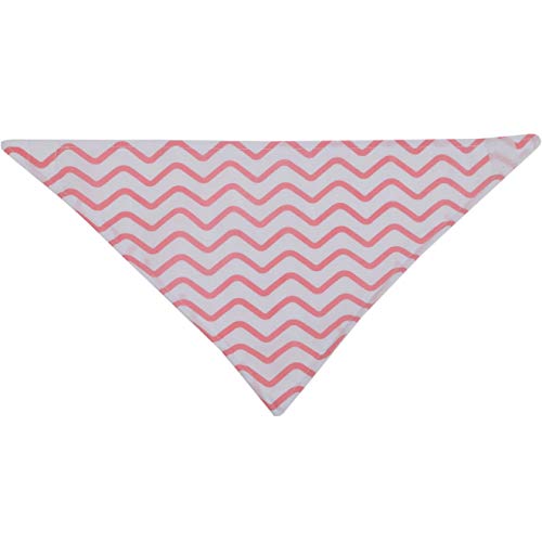 Kit 2 Babadores Bandana, Buba, Rosa, Pacote de 2