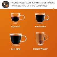 Krups Precision manuelle Siebträgermaschine mit Mahlwerk, Barista Kaffeemaschine mit intuitiver Bedienfläche, Pre-Infusion-Einstellungen, Espressomaschine mit Dampfdüse, schnelles Aufheizen, XP801T10 – Ansicht 4